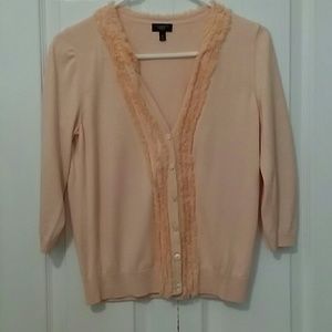 Talbots Silk/Cotton 3/4 Sleeve Sweater